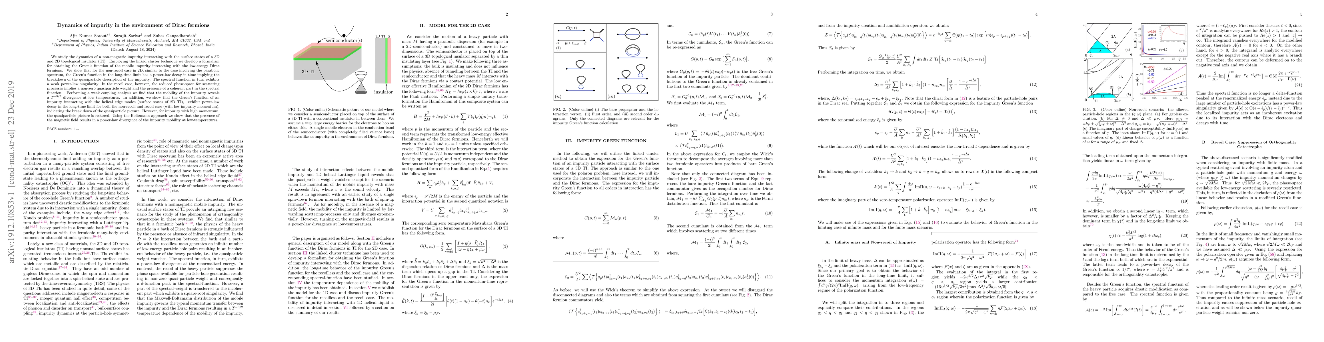 Thumbnail for Dynamics of impurity in the environment of Dirac fermions