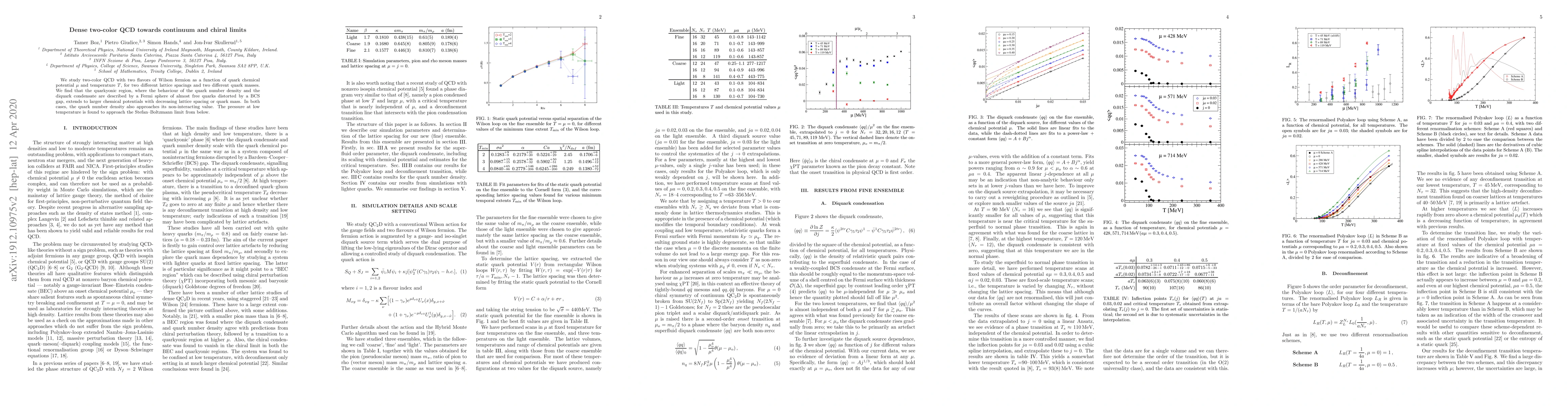 Thumbnail for Dense 2-color QCD towards continuum and chiral limits
