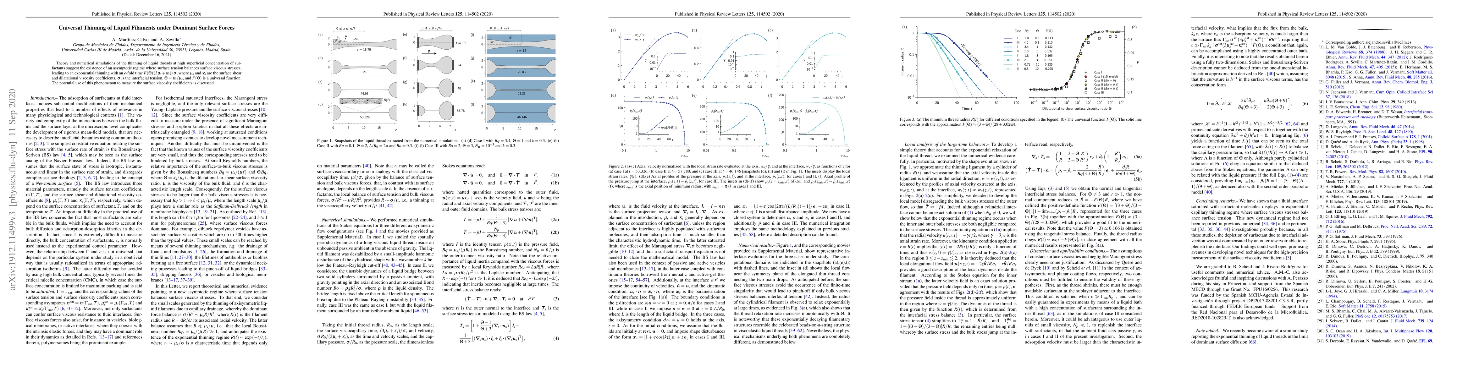 Thumbnail for Universal Thinning of Liquid Filaments under Dominant Surface Forces