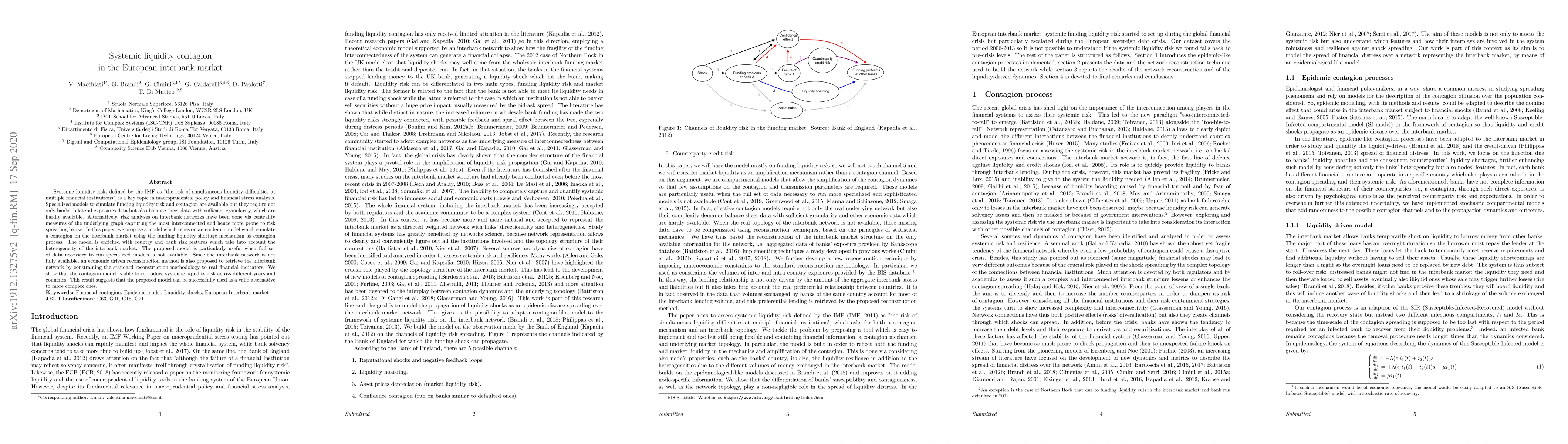 Thumbnail for Systemic liquidity contagion in the European interbank market