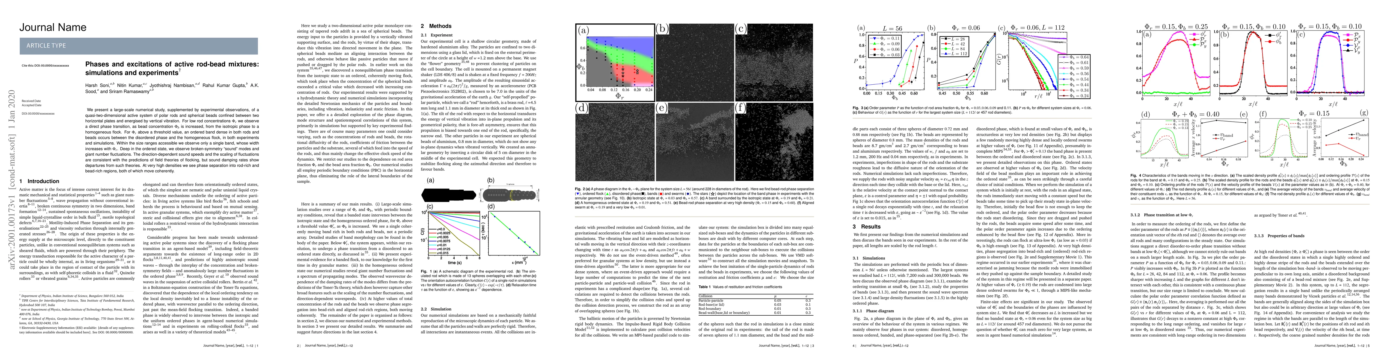 Thumbnail for Phases and excitations of active rod-bead mixtures: simulations and
  experiments
