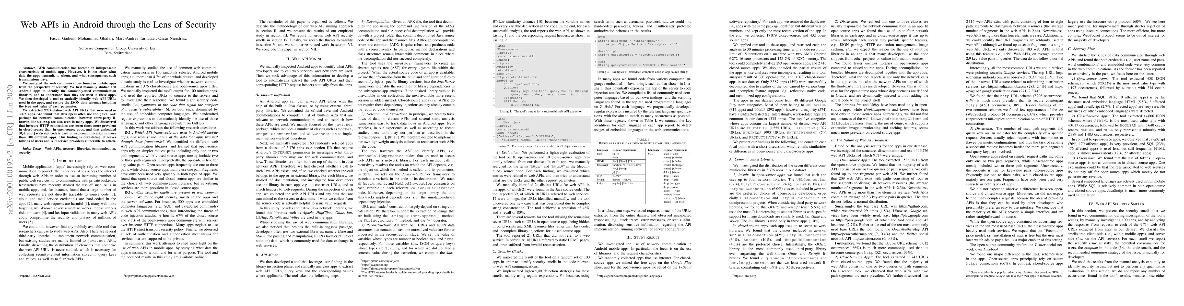 Thumbnail for Web APIs in Android through the Lens of Security