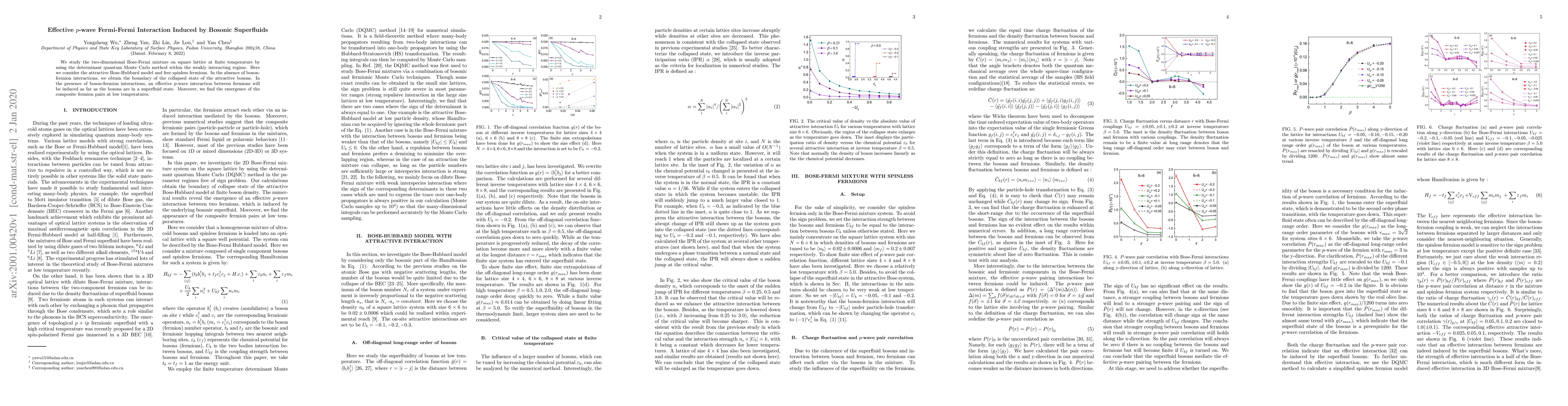 Thumbnail for Effective p-wave Fermi-Fermi Interaction Induced by Bosonic Superfluids
