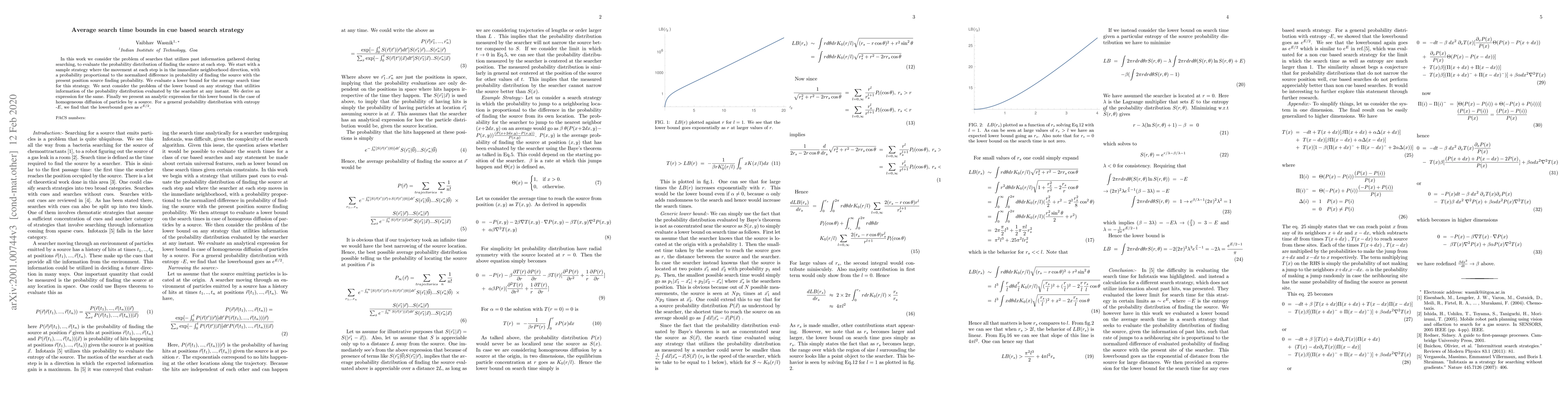 Thumbnail for Average search time bound in cue based search strategy
