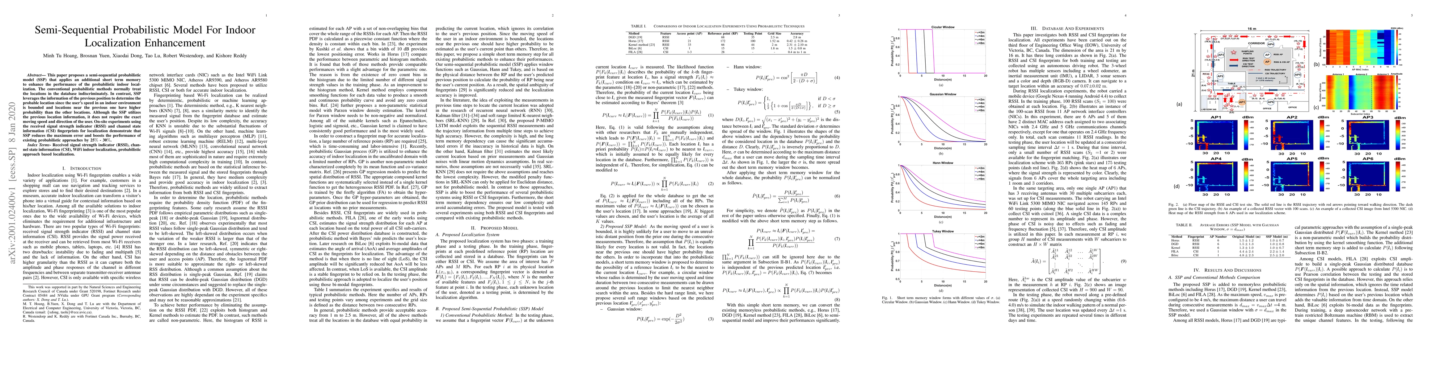 Thumbnail for Semi-Sequential Probabilistic Model For Indoor Localization Enhancement