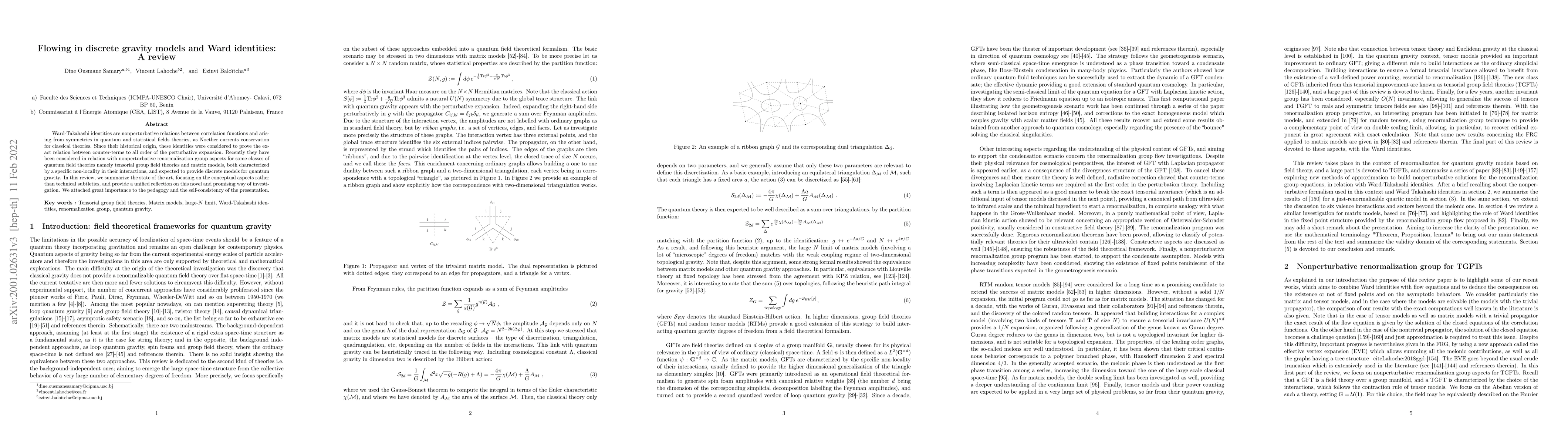 Thumbnail for Flowing in discrete gravity models and Ward identities: A review