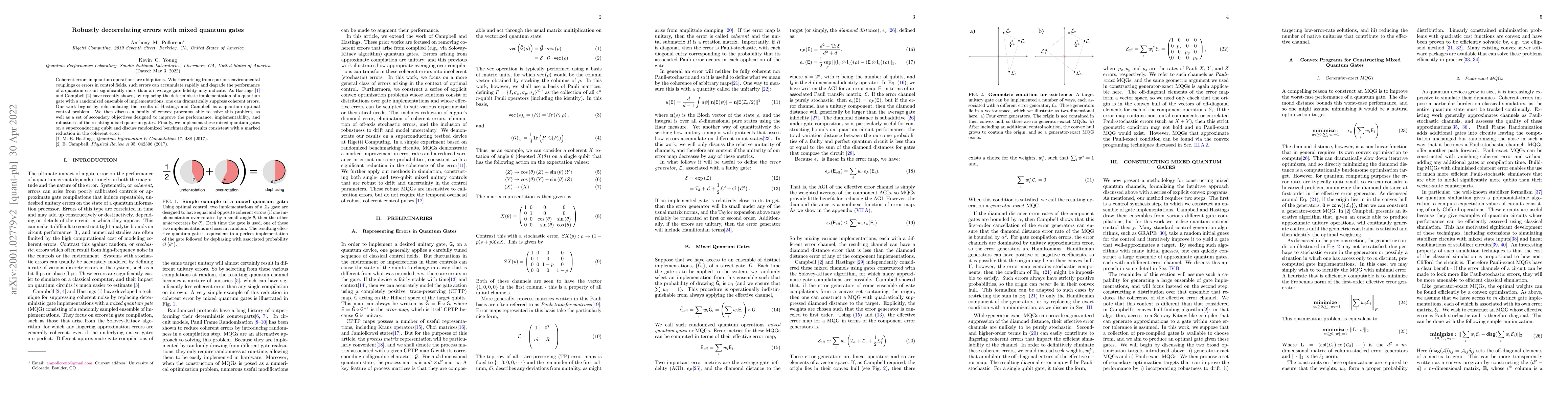 Thumbnail for Robustly decorrelating errors with mixed quantum gates