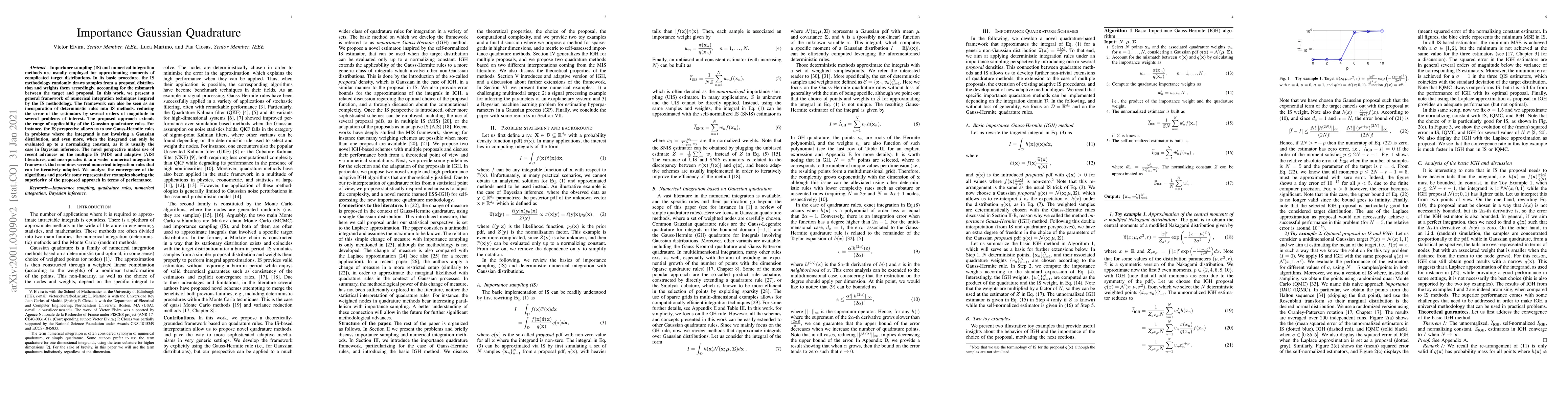 Thumbnail for Importance Gaussian Quadrature