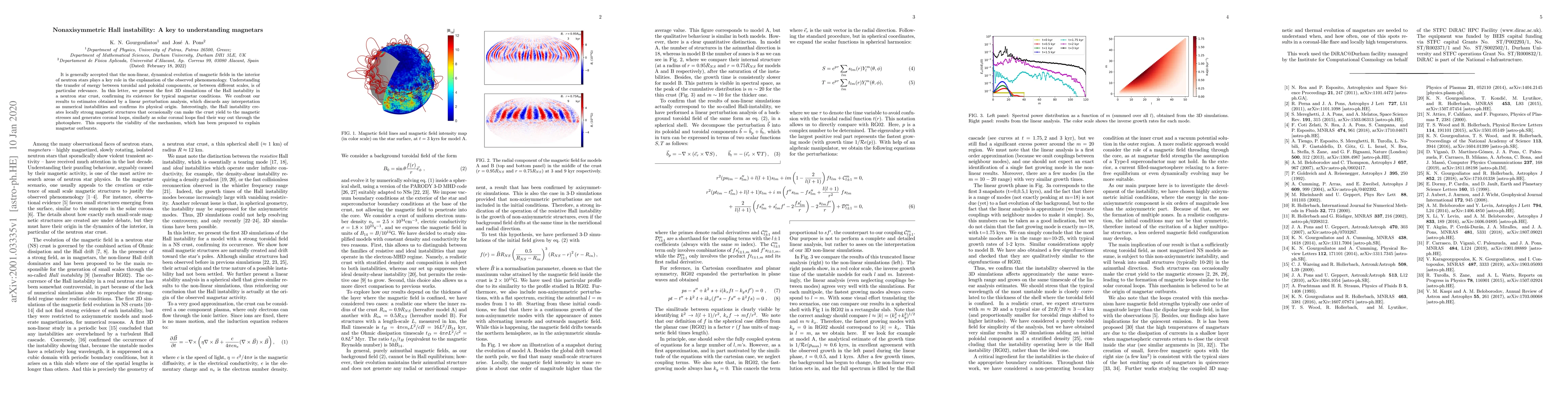 Thumbnail for Nonaxisymmetric Hall instability: A key to understanding magnetars