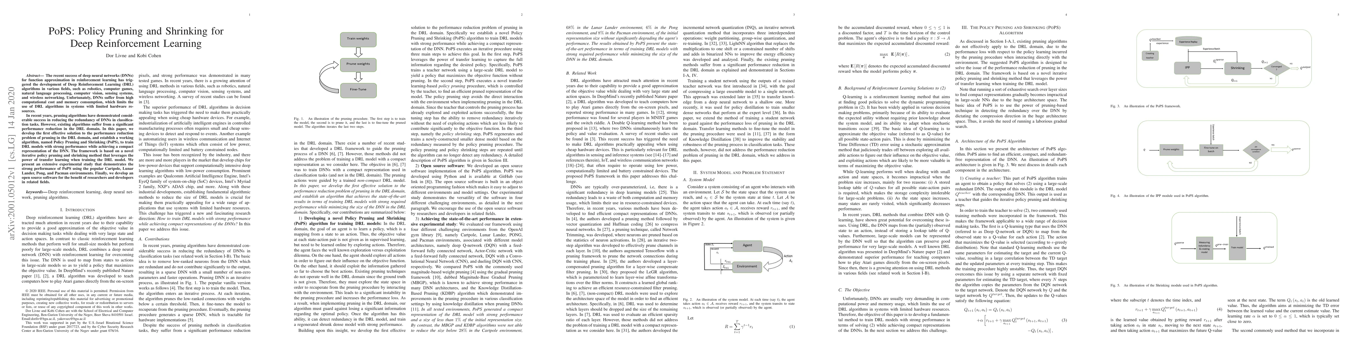 Thumbnail for PoPS: Policy Pruning and Shrinking for Deep Reinforcement Learning