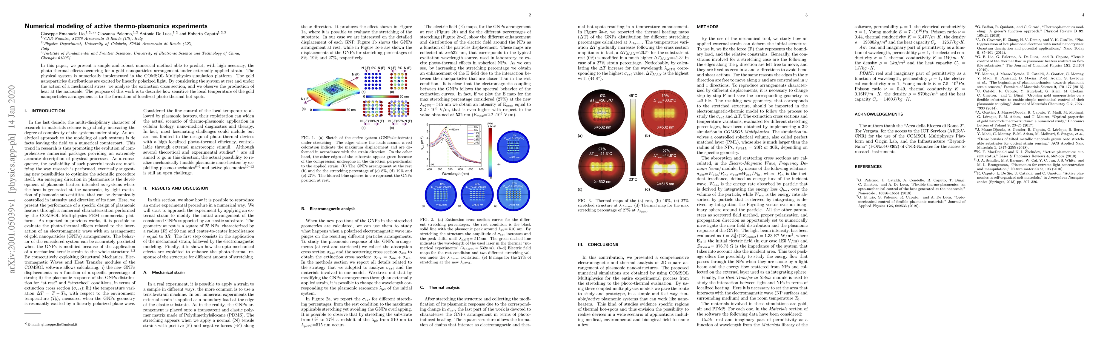 Thumbnail for Numerical modeling of active thermo-plasmonics experiments