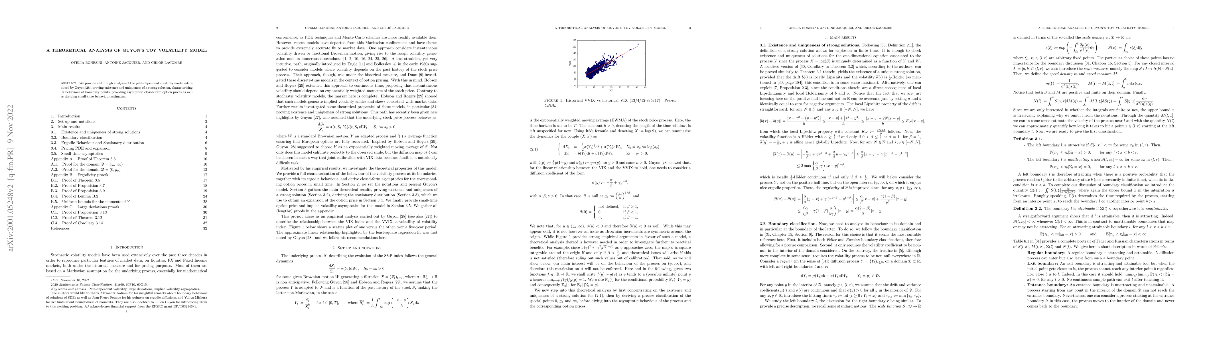Thumbnail for A theoretical analysis of Guyon's toy volatility model