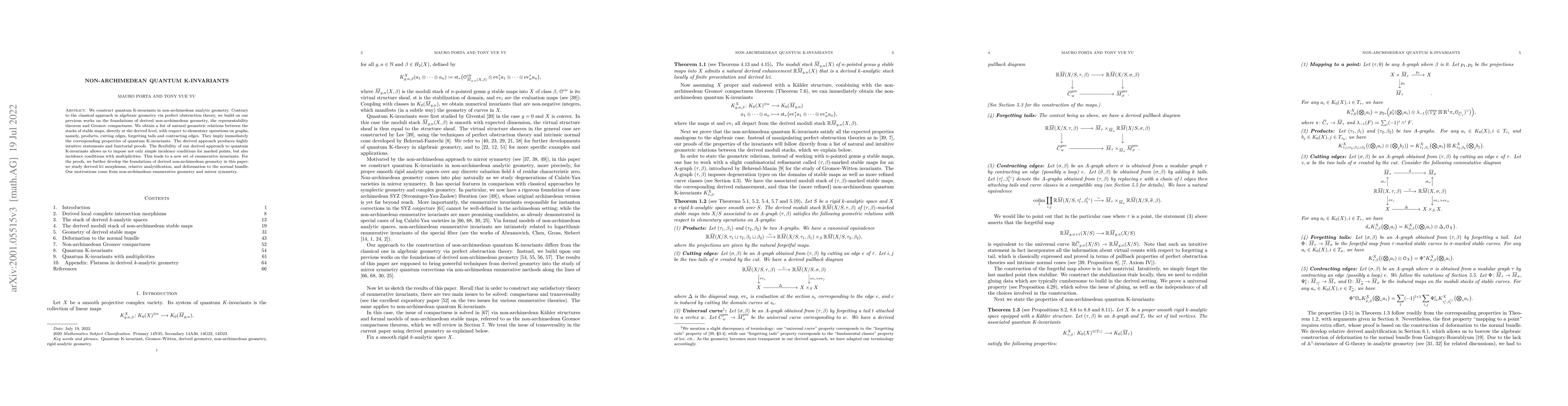Thumbnail for Non-archimedean quantum K-invariants