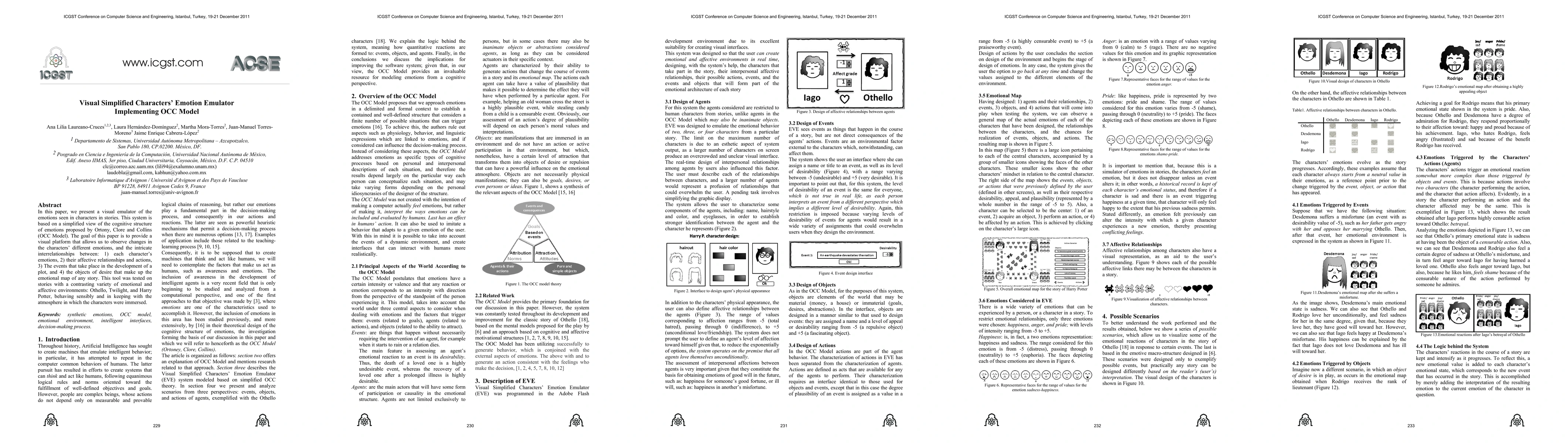 Thumbnail for Visual Simplified Characters' Emotion Emulator Implementing OCC Model
