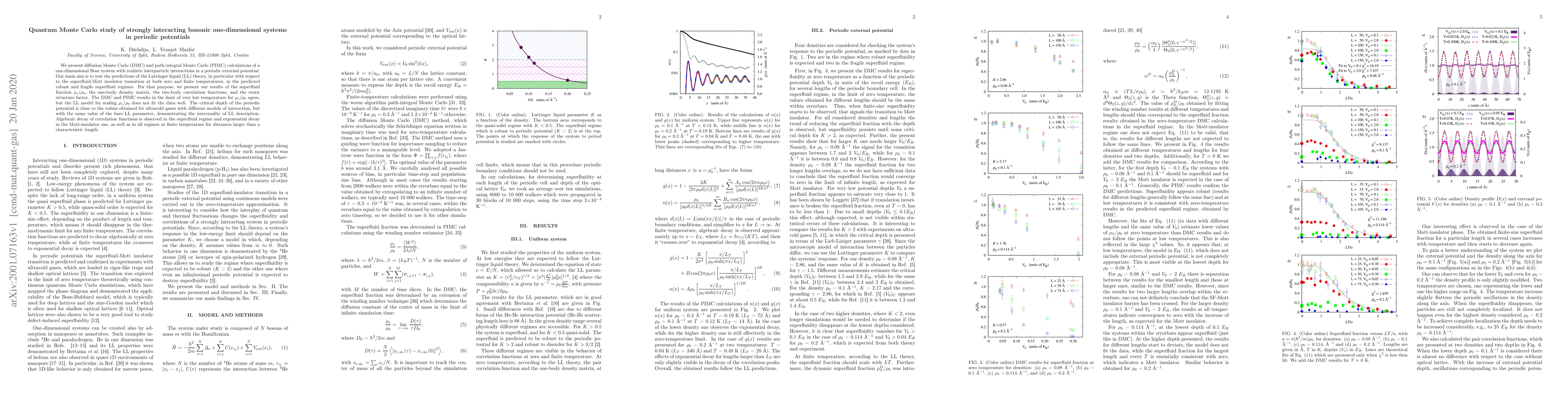 Thumbnail for Quantum Monte Carlo study of strongly interacting bosonic
  one-dimensional systems in periodic potentials