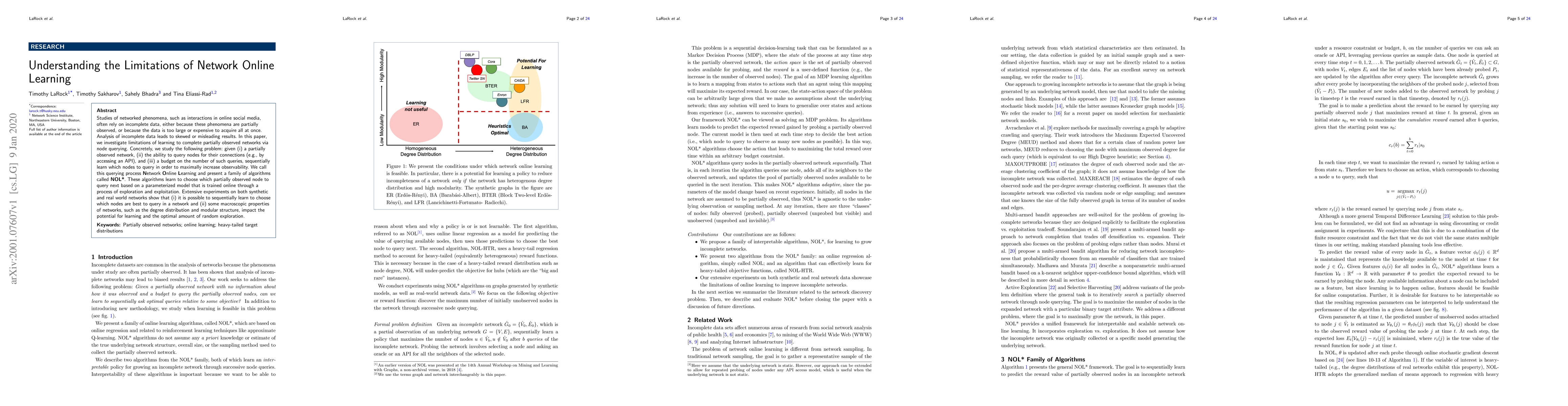 Thumbnail for Understanding the Limitations of Network Online Learning