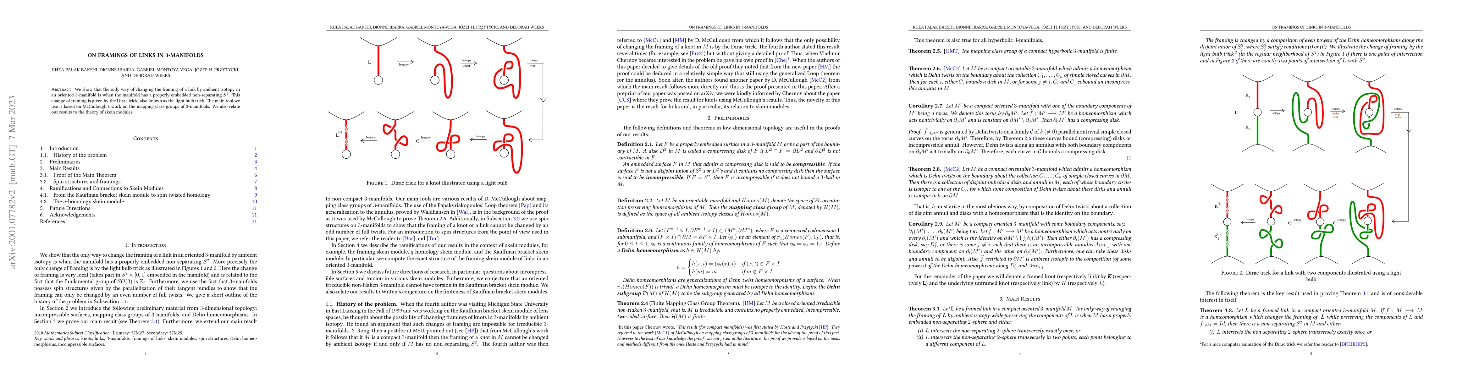 Thumbnail for On framings of links in 3-manifolds