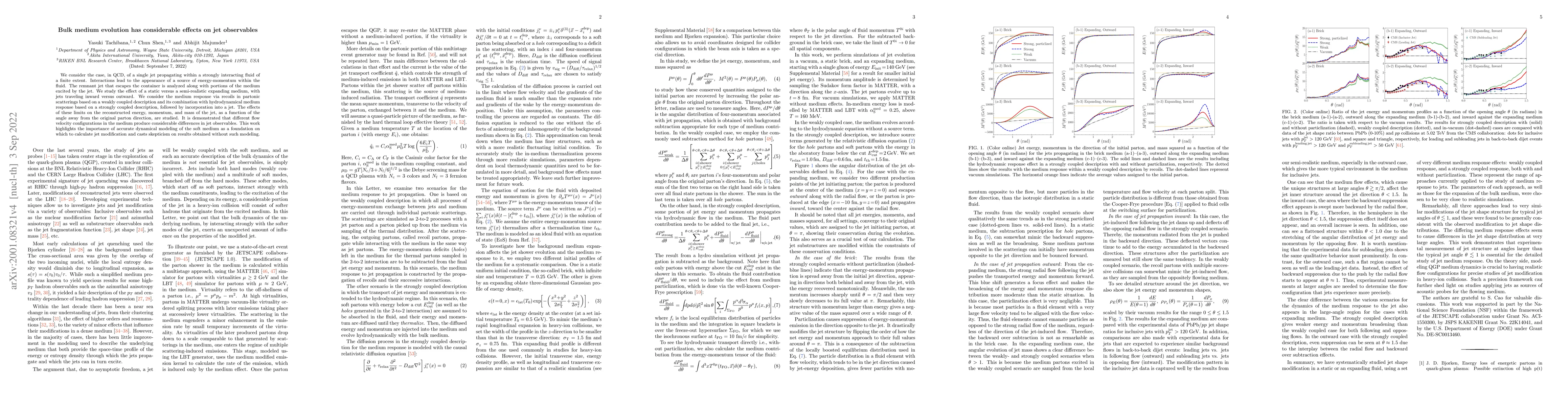 Thumbnail for Bulk medium evolution has considerable effects on jet observables