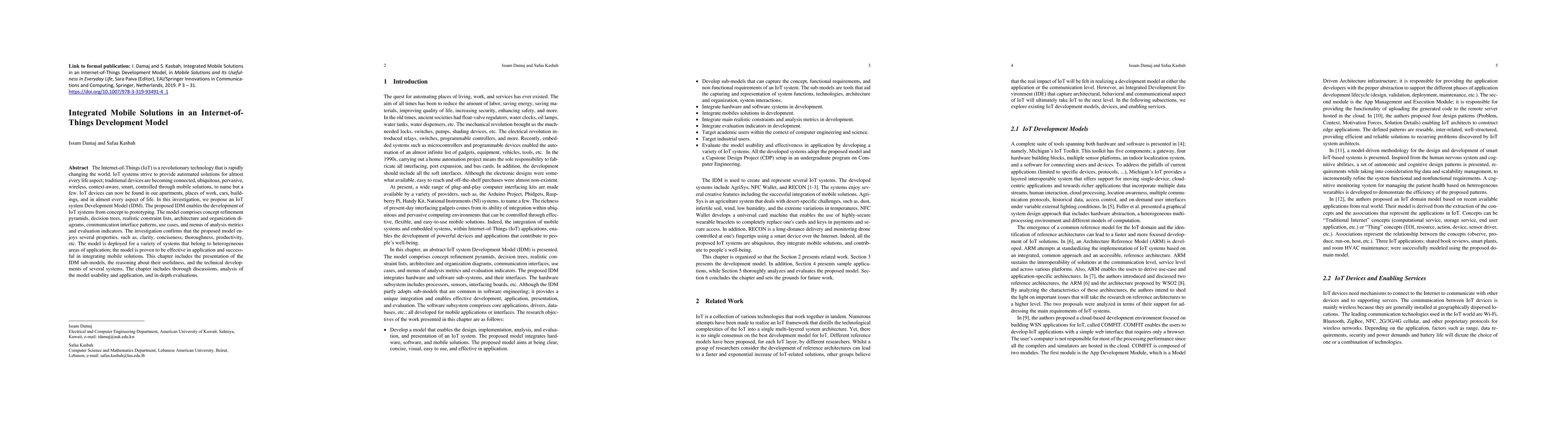 Thumbnail for Integrated Mobile Solutions in an Internet-of-Things Development Model