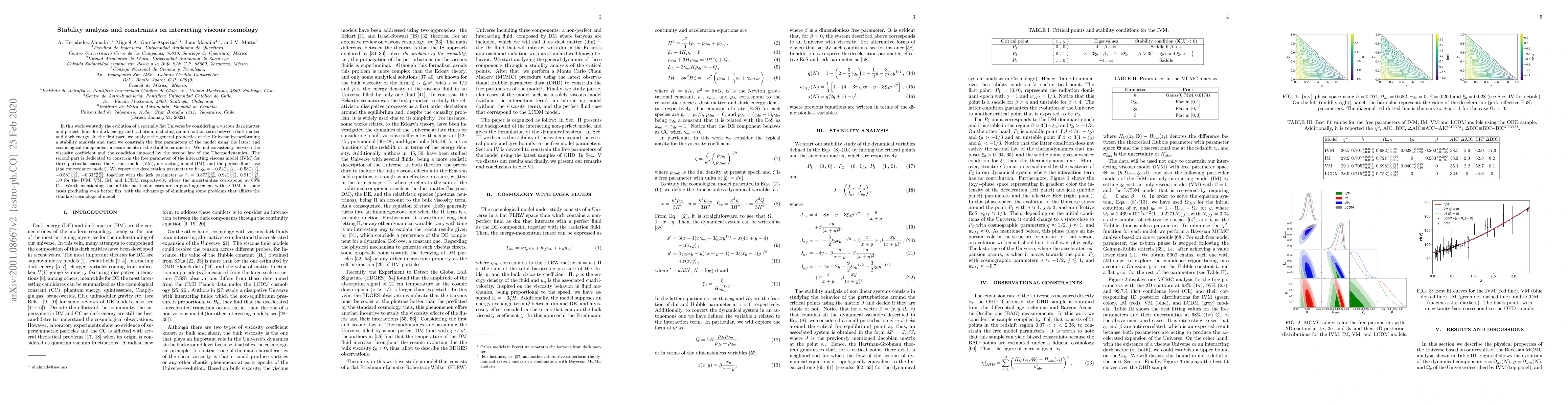 Thumbnail for Stability analysis and constraints on interacting viscous cosmology