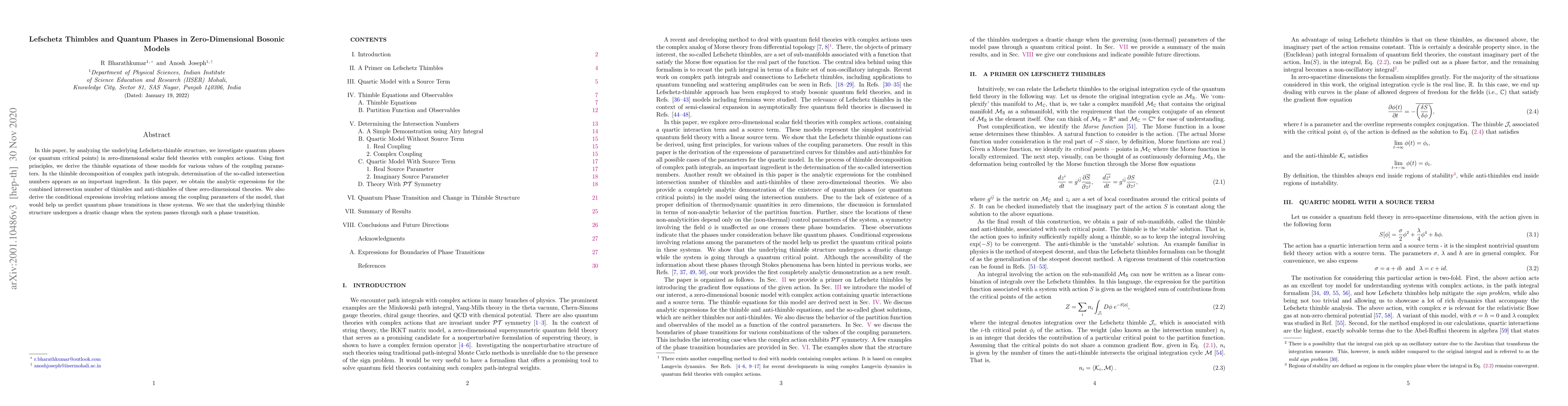 Thumbnail for Lefschetz Thimbles and Quantum Phases in Zero-Dimensional Bosonic Models