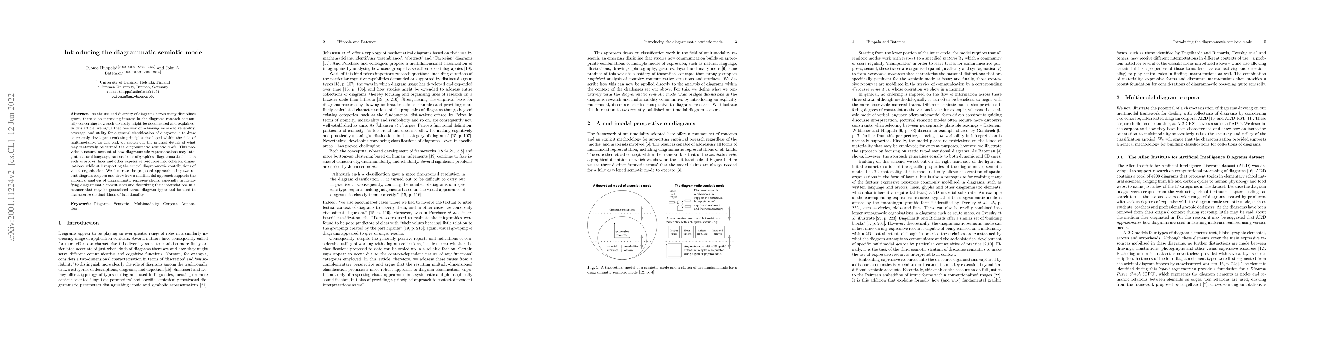 Thumbnail for Introducing the diagrammatic semiotic mode