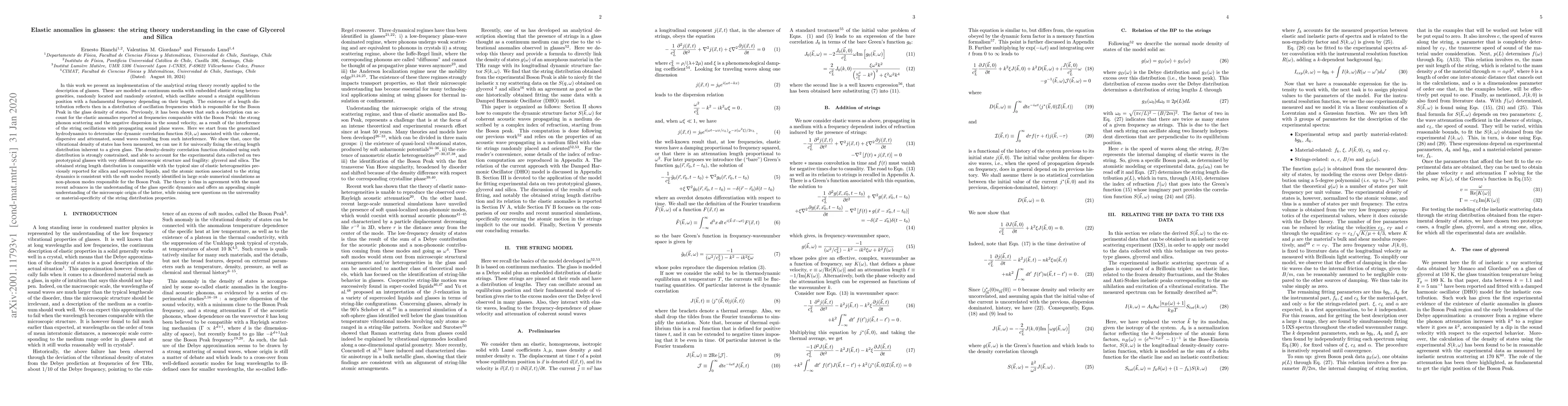 Thumbnail for Elastic anomalies in glasses: the string theory understanding in the
  case of Glycerol and Silica