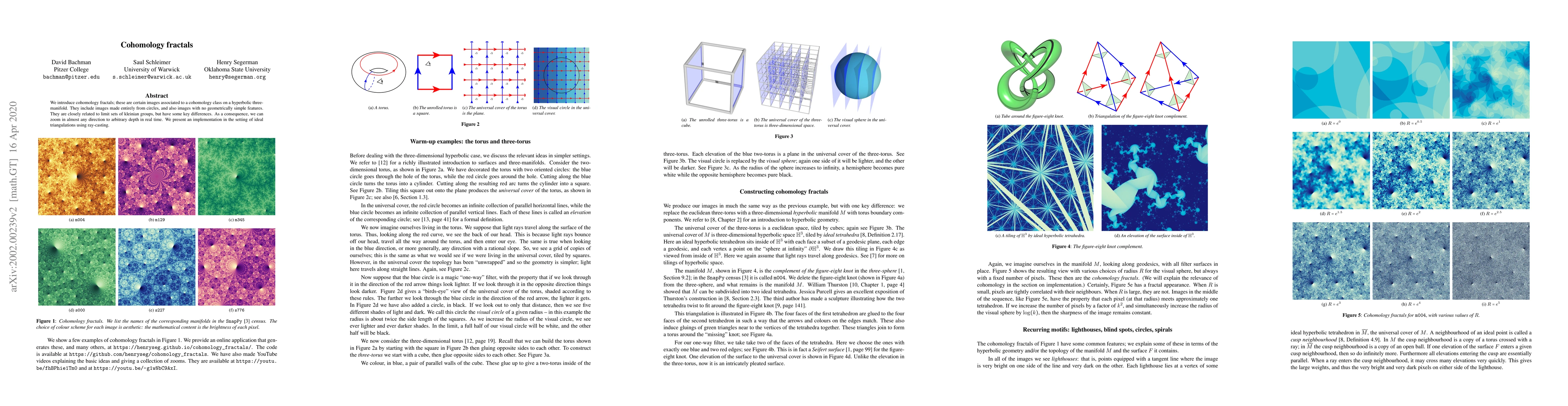 Thumbnail for Cohomology fractals