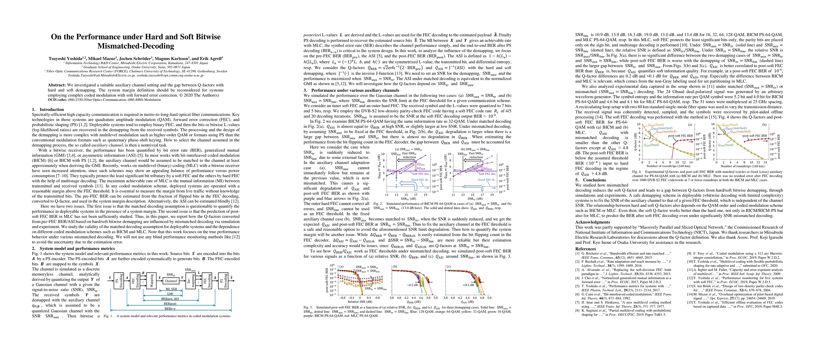 Thumbnail for On the Performance under Hard and Soft Bitwise Mismatched-Decoding