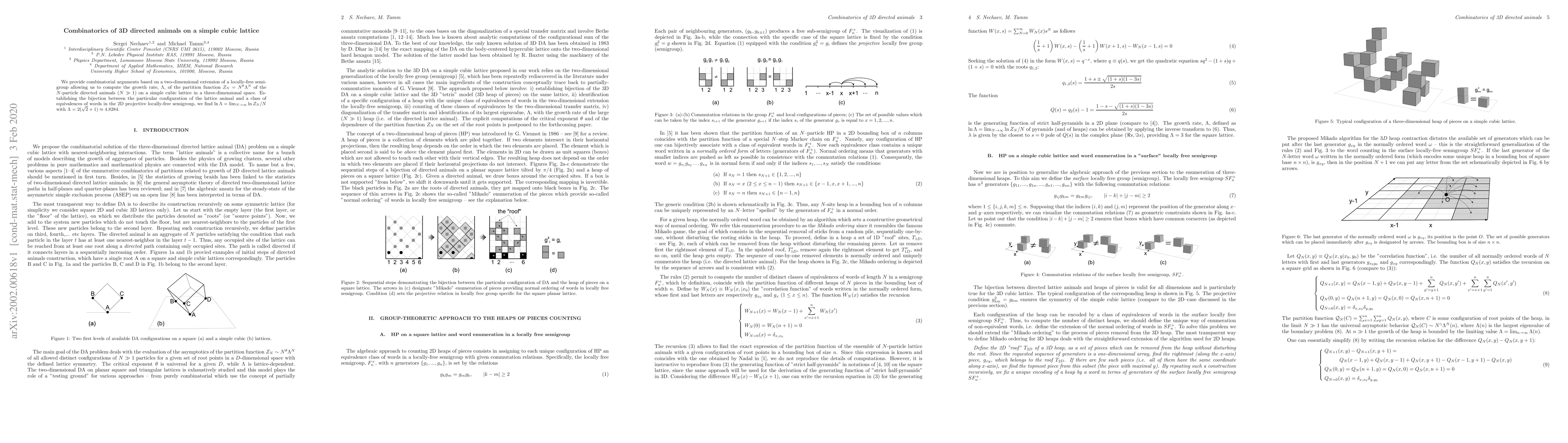 Thumbnail for Combinatorics of 3D directed animals on a simple cubic lattice