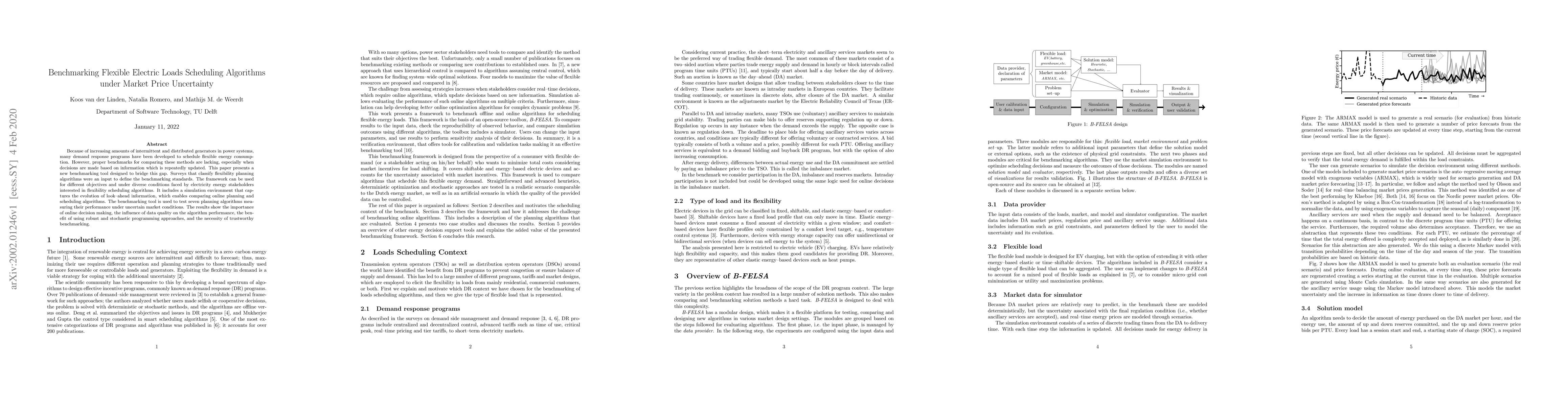 Thumbnail for Benchmarking Flexible Electric Loads Scheduling Algorithms under Market
  Price Uncertainty