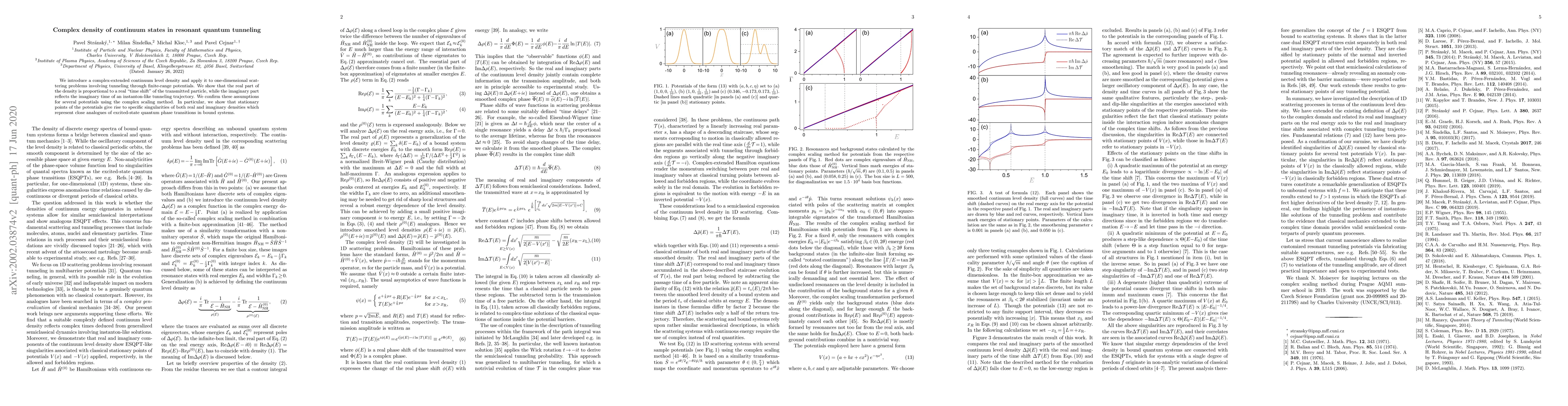 Thumbnail for Complex density of continuum states in resonant quantum tunneling