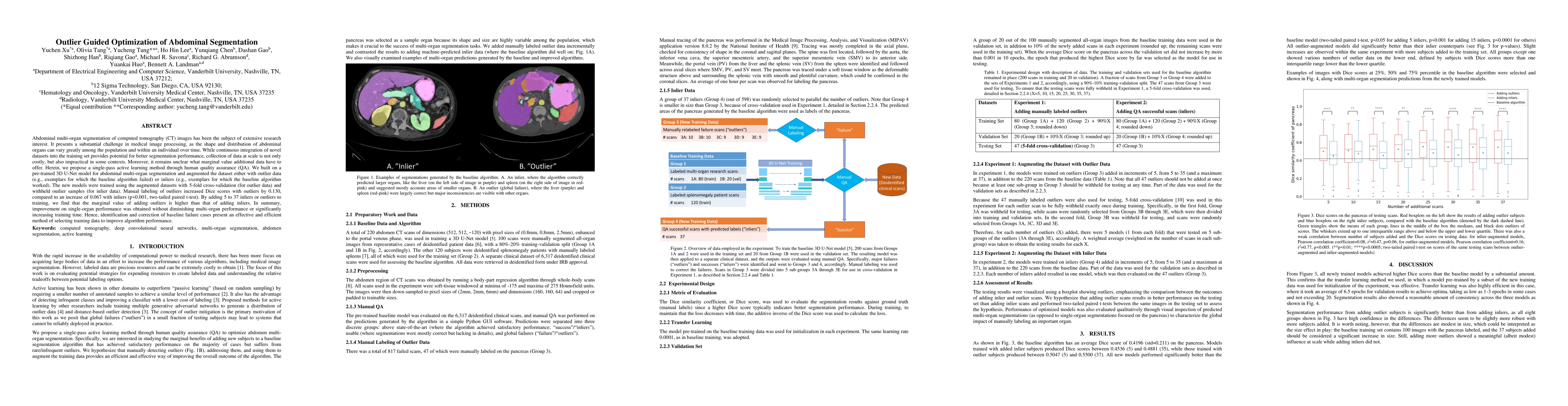 Thumbnail for Outlier Guided Optimization of Abdominal Segmentation
