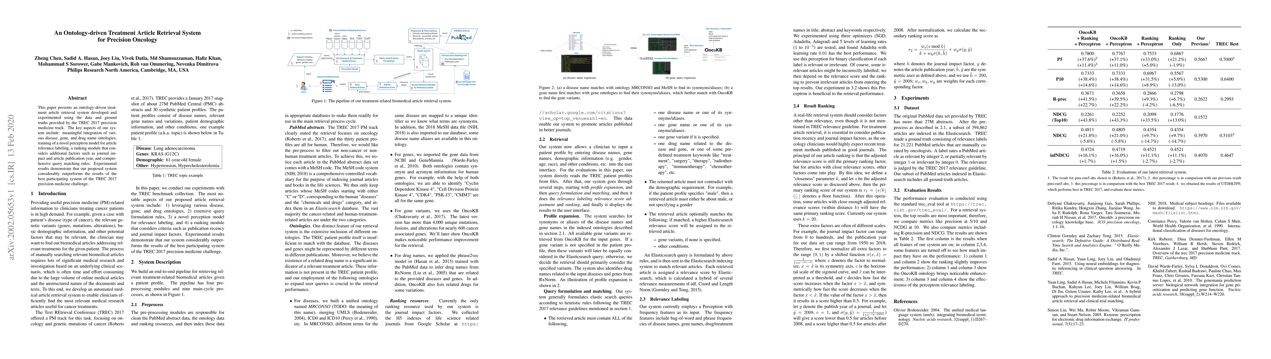 Thumbnail for An Ontology-driven Treatment Article Retrieval System for Precision
  Oncology