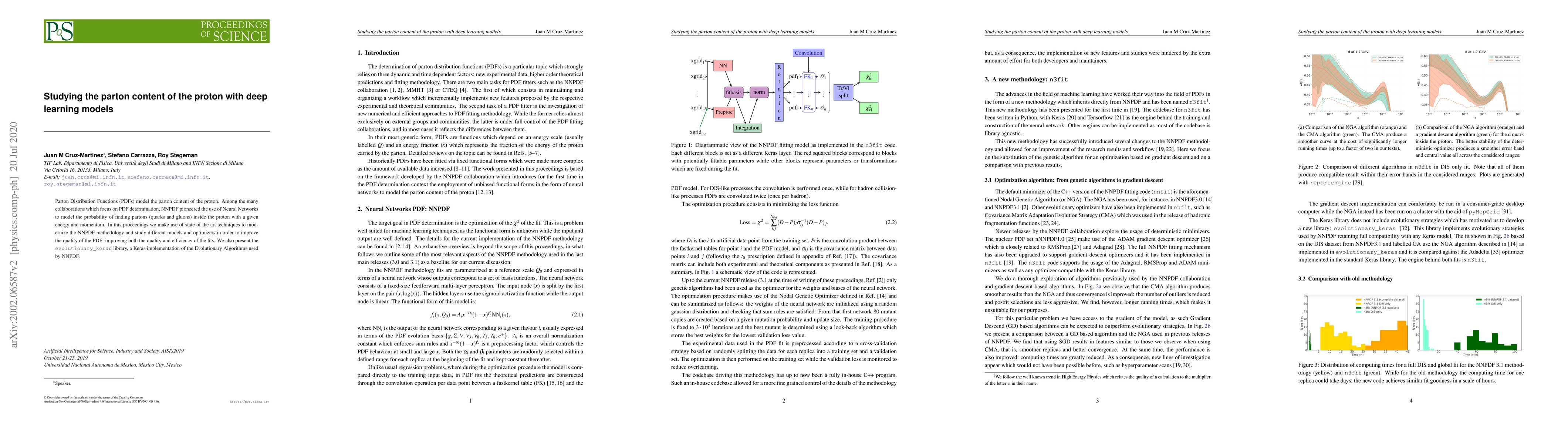 Thumbnail for Studying the parton content of the proton with deep learning models