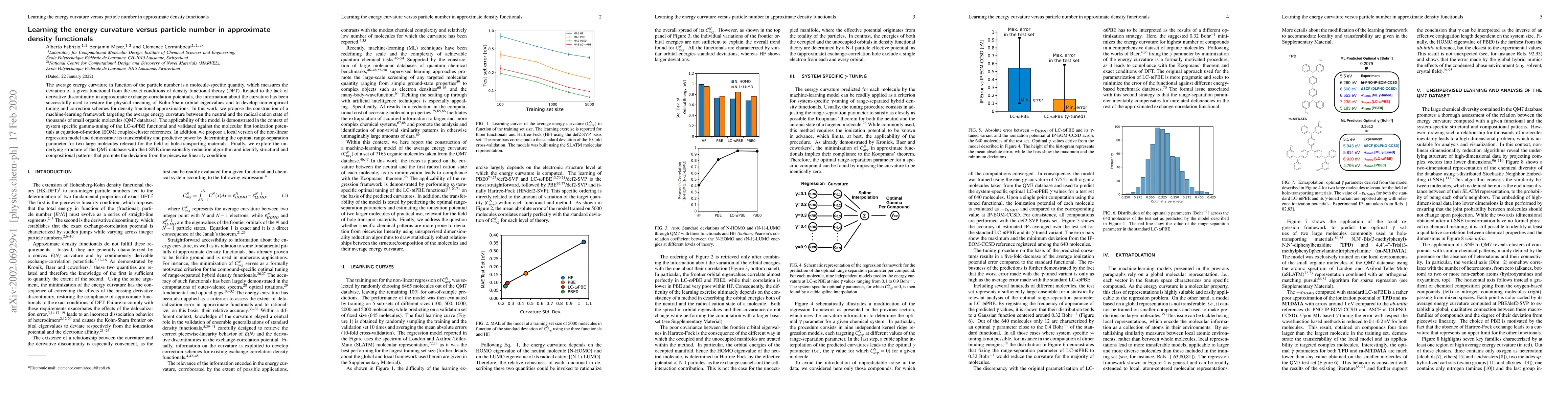 Thumbnail for Learning the energy curvature versus particle number in approximate
  density functionals