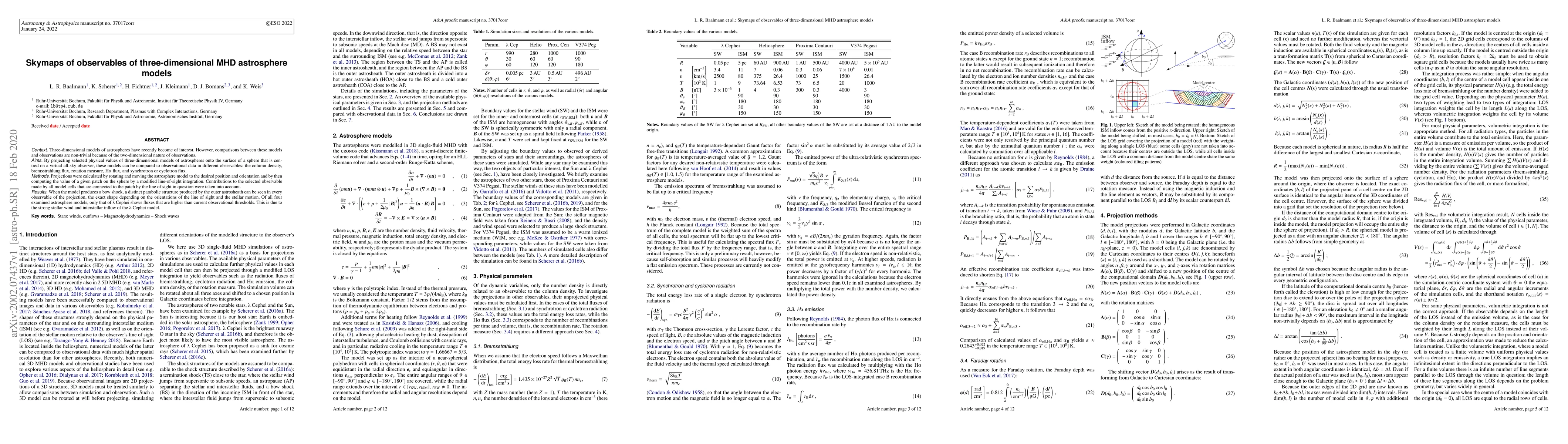 Thumbnail for Skymaps of observables of three-dimensional MHD astrosphere models