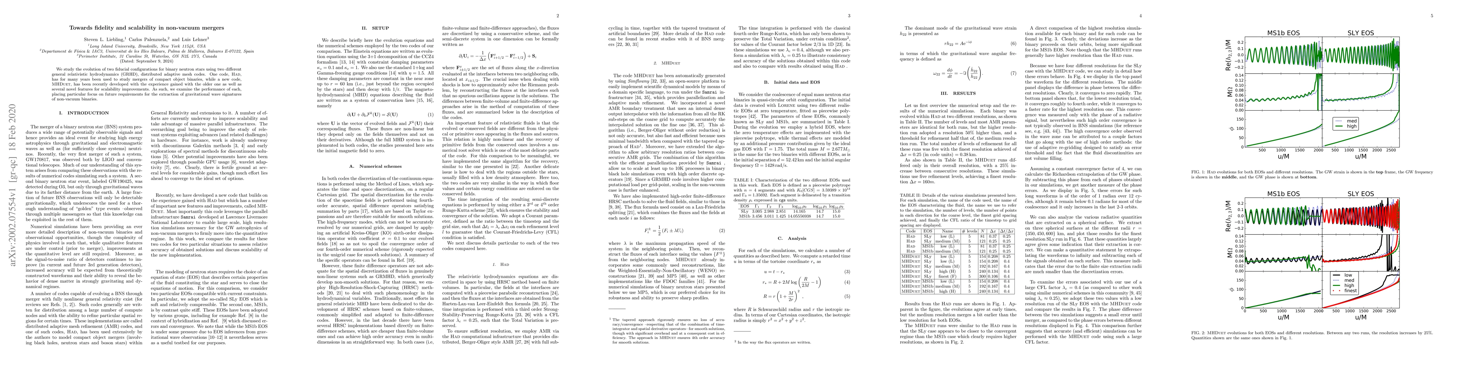 Thumbnail for Towards fidelity and scalability in non-vacuum mergers