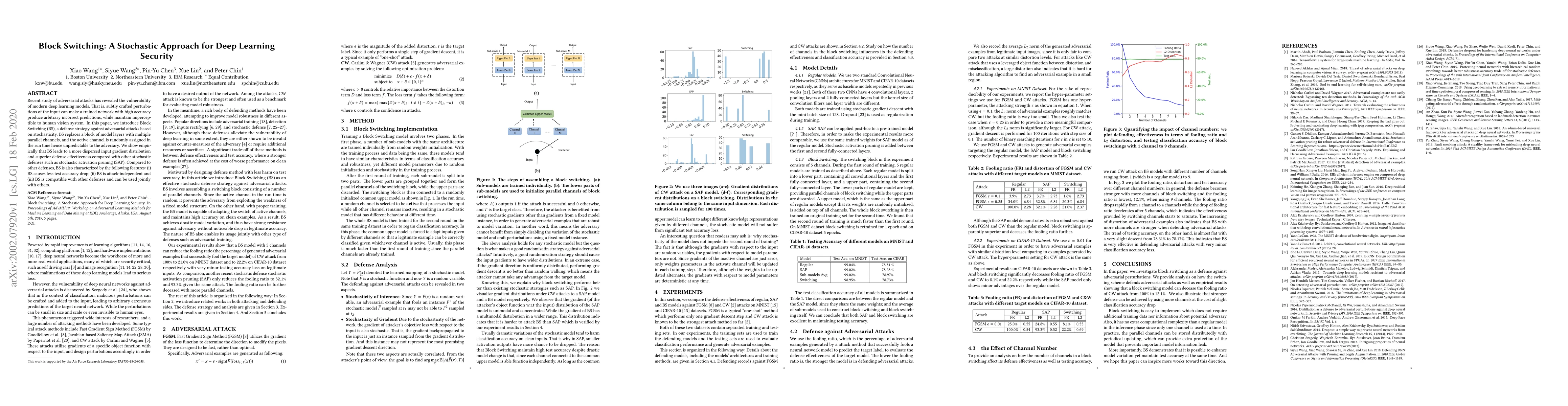 Thumbnail for Block Switching: A Stochastic Approach for Deep Learning Security