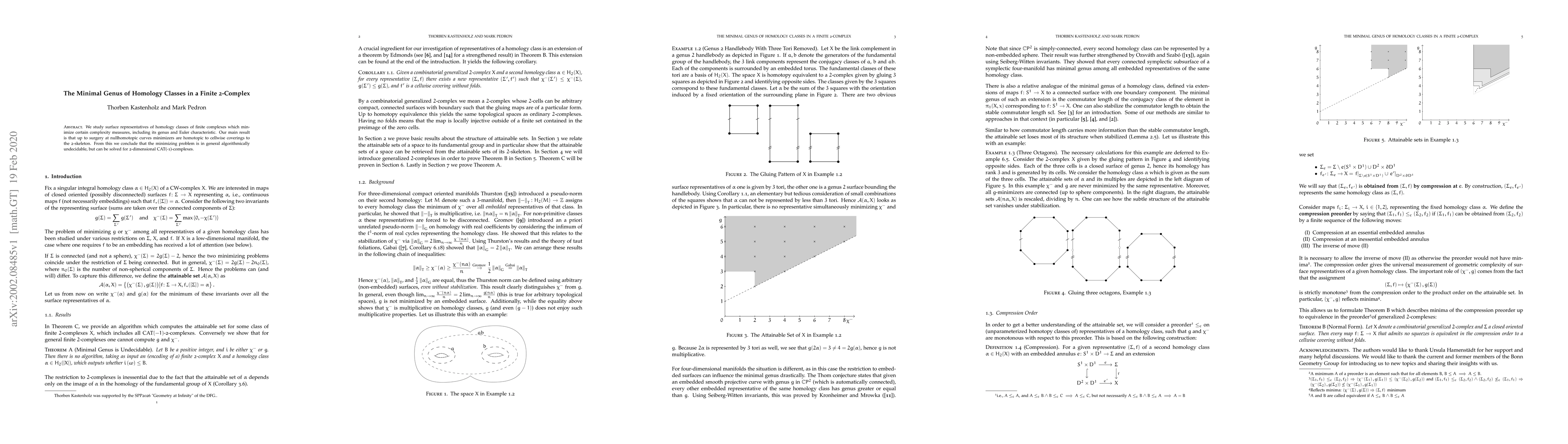 Thumbnail for The Minimal Genus of Homology Classes in a Finite 2-Complex