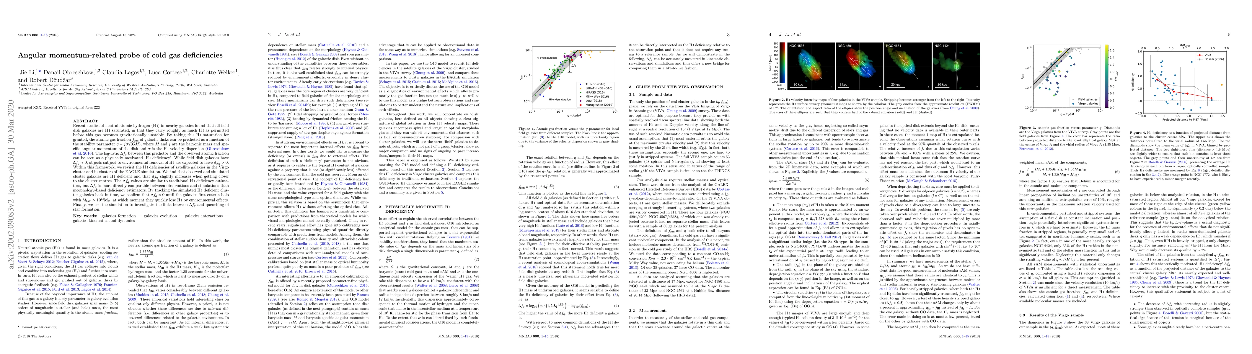 Thumbnail for Angular momentum-related probe of cold gas deficiencies