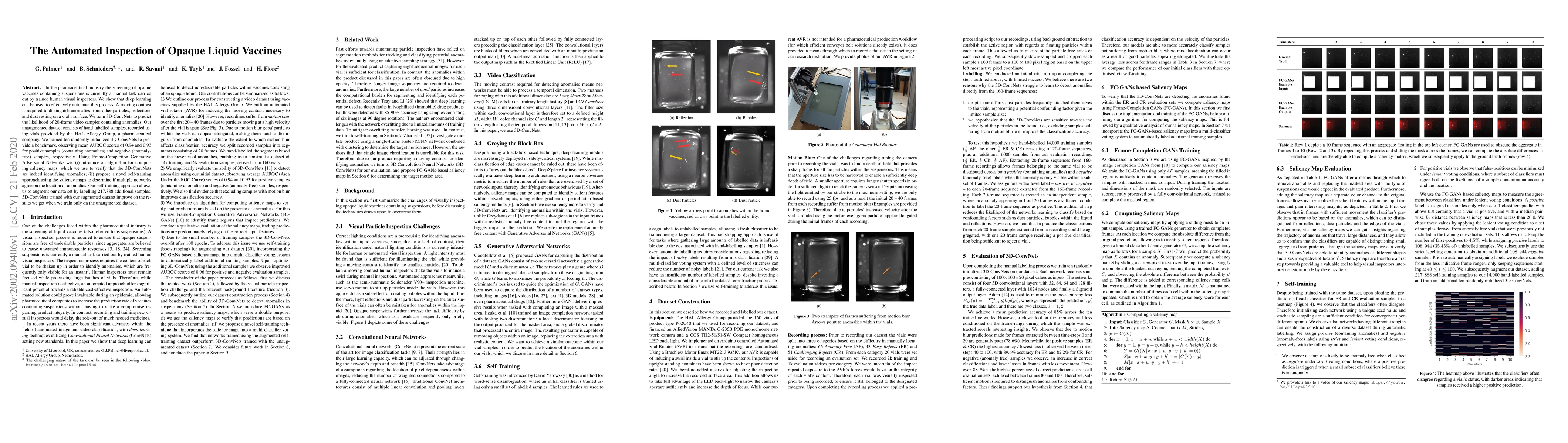 Thumbnail for The Automated Inspection of Opaque Liquid Vaccines