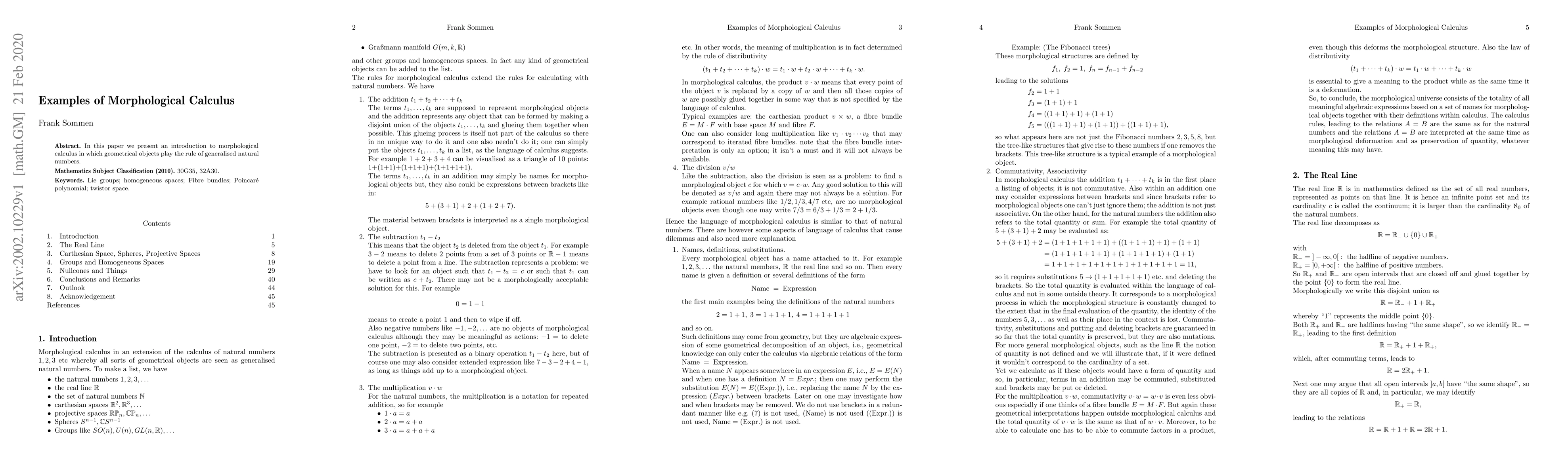 Thumbnail for Examples of Morphological Calculus