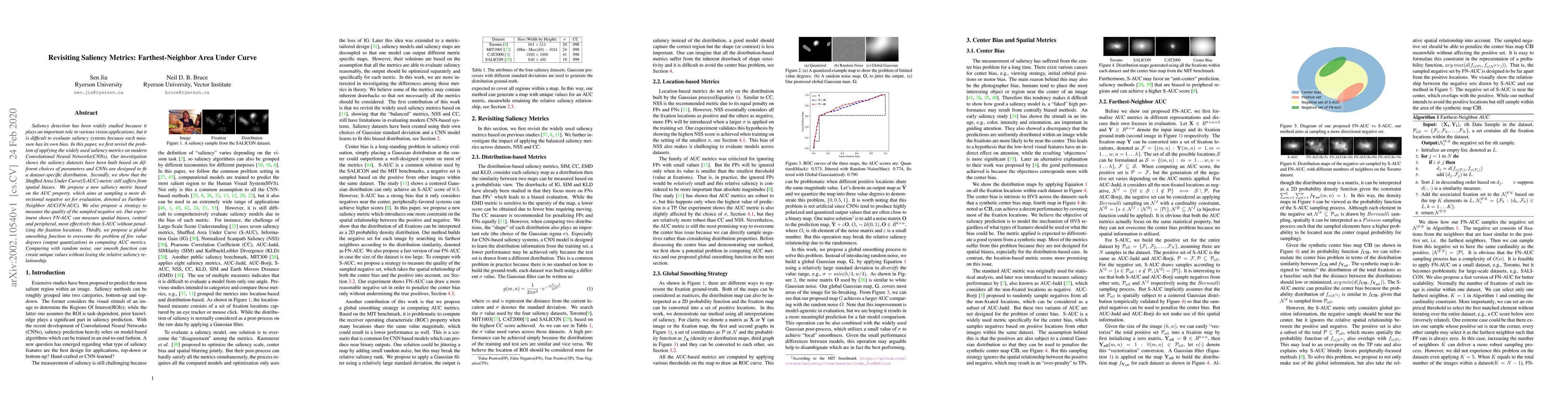 Thumbnail for Revisiting Saliency Metrics: Farthest-Neighbor Area Under Curve