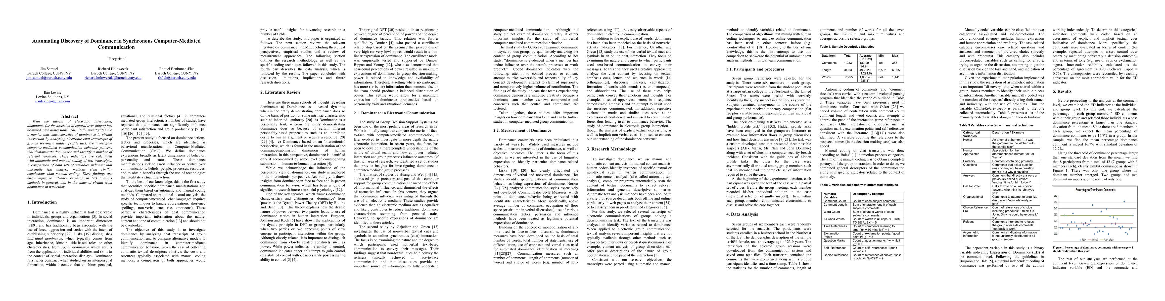 Thumbnail for Automating Discovery of Dominance in Synchronous Computer-Mediated
  Communication