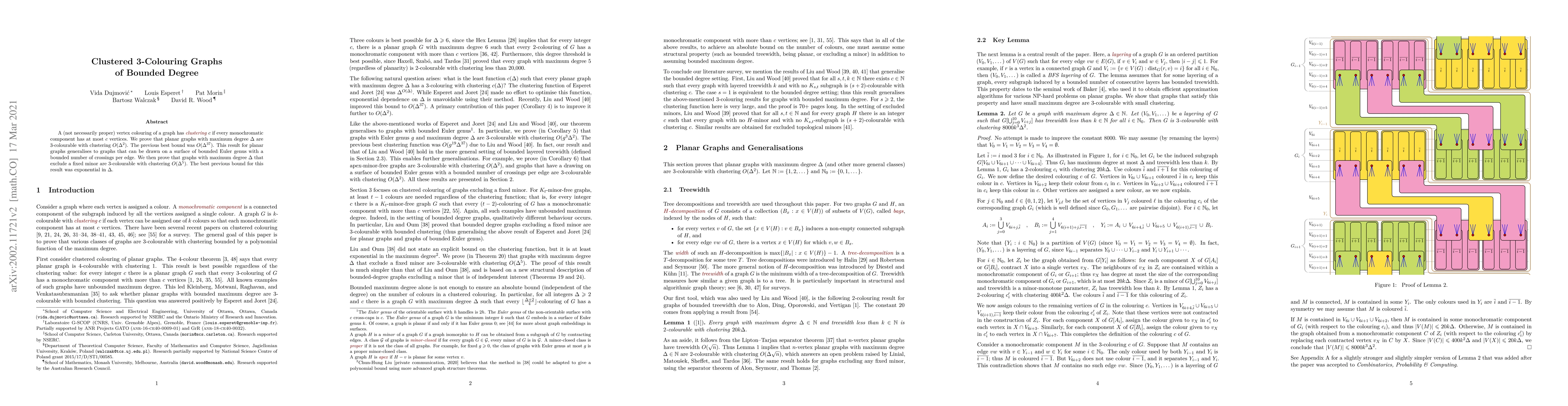 Thumbnail for Clustered 3-Colouring Graphs of Bounded Degree