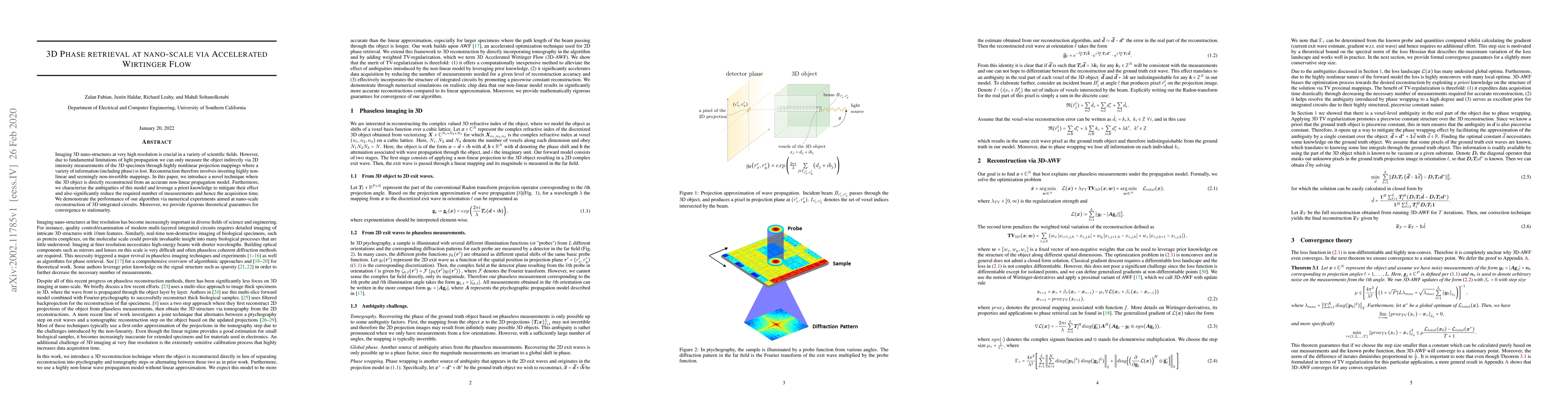 Thumbnail for 3D Phase Retrieval at Nano-Scale via Accelerated Wirtinger Flow