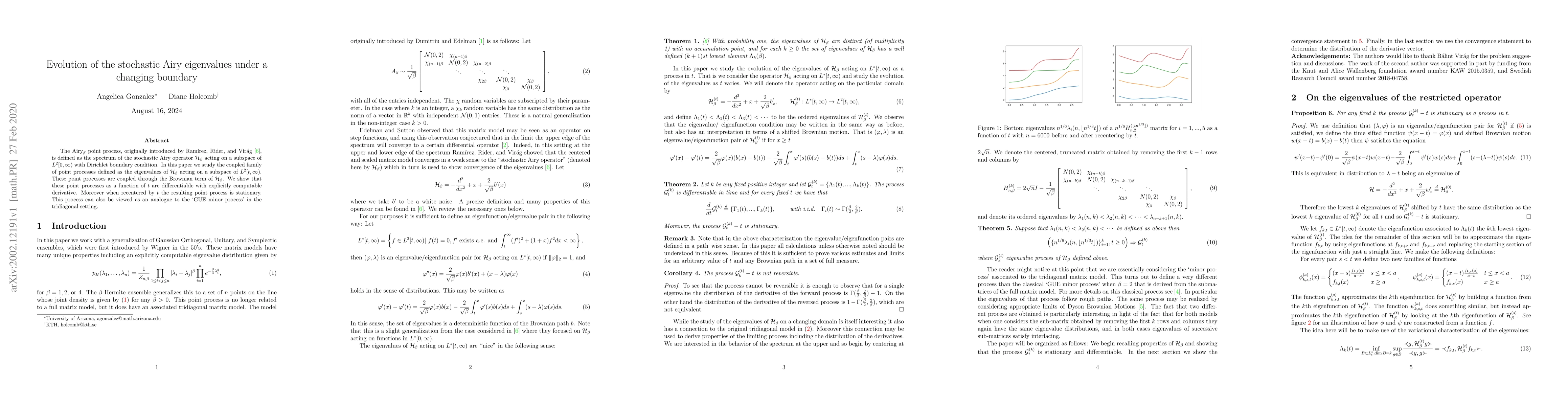 Thumbnail for Evolution of the Stochastic Airy eigenvalues under a changing boundary