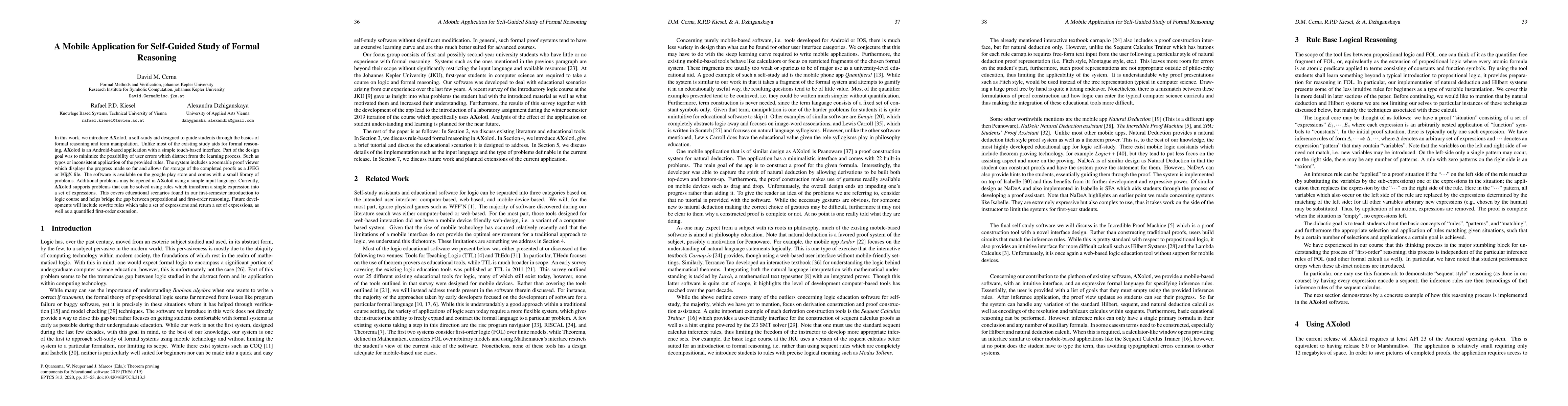 Thumbnail for A Mobile Application for Self-Guided Study of Formal Reasoning