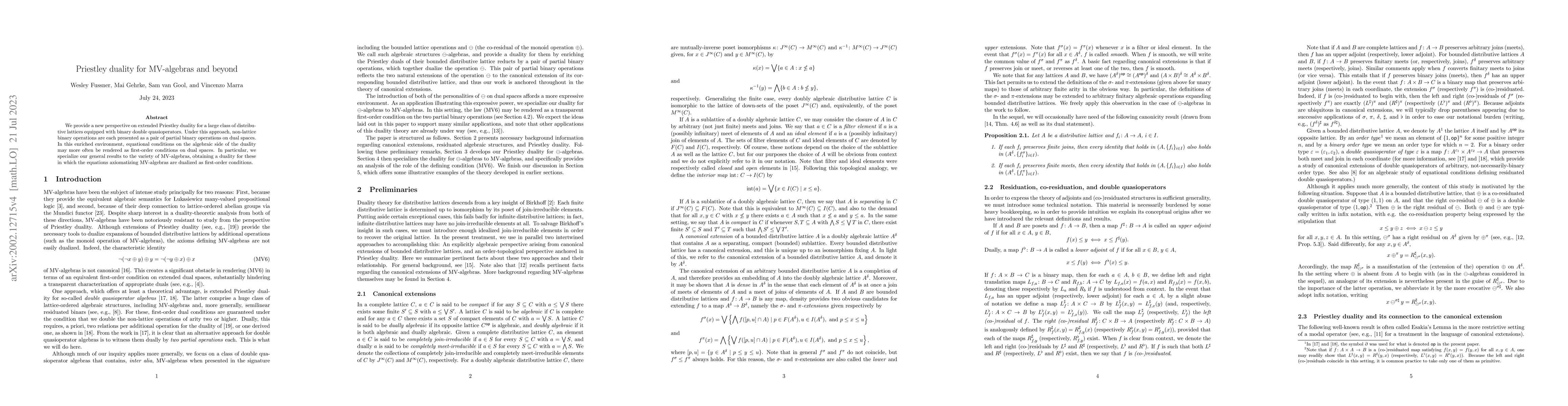 Thumbnail for Priestley duality for MV-algebras and beyond